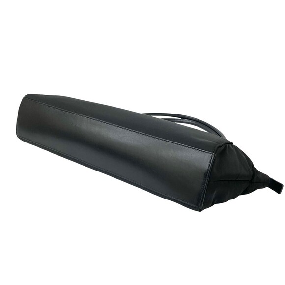 PRADA Black Leather Shoulder Bag - Picture 8 of 10